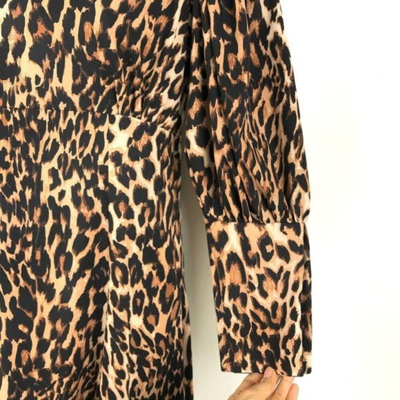 N DUO ShopBop Lady Leopard Di Dress size 38 NWT - Picture 5 of 13